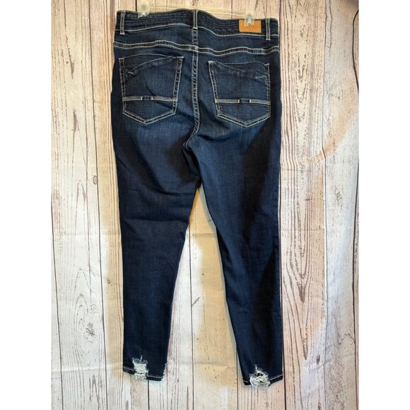 BKE Parker Universal Fit High Rise Ankle Skinny Denim Jeans Size 31x27 - Picture 11 of 11